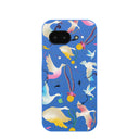Coque Google Pixel 9a bleu électrique Calm Ascent