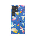 Electric Blue Calm Ascent Samsung Galaxy S24 Ultra Case