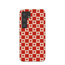 Coque Samsung Galaxy S24 motif coquillage et drapeau canadien