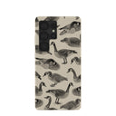 Coque London Fog pour Samsung Galaxy S25 Ultra, motif oies canadiennes