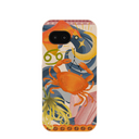 Coque Google Pixel 9a motif crabe et coquillage