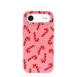 Bubblegum Pink Candy Cane Chaos iPhone Air Case