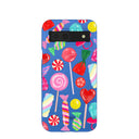 Coque Google Pixel 8a bleu électrique de la boutique de bonbons