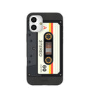 Coque Cassette Noire pour iPhone 16 Plus