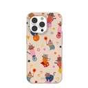 Coque iPhone 14 Pro Motif Clowns Chat Coquillage