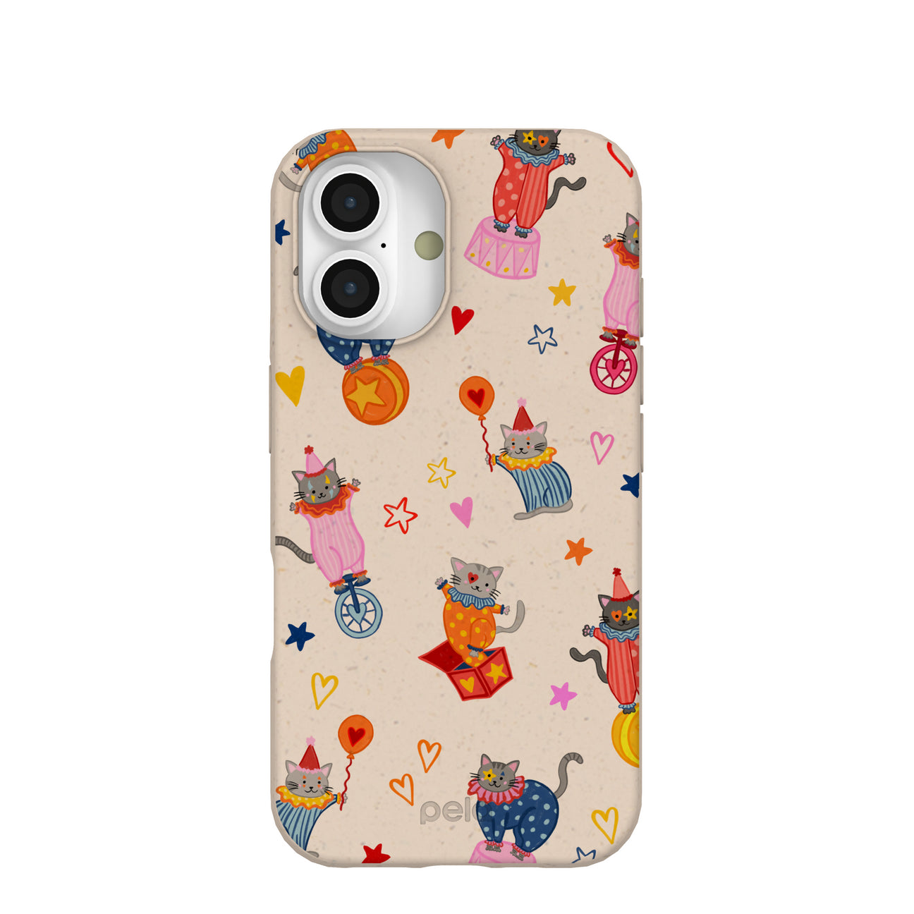 pela Seashell Cat Clowns iPhone 16 Case