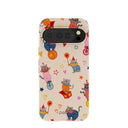 Coque Google Pixel 10/10 Pro Motif coquillages et chats clowns