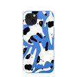 Electric Blue Cat Cow iPhone 13 Case
