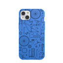 Coque bleu électrique pour iPhone 14 Plus