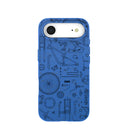 Electric Blue Changing Gears iPhone Air Case