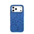 Electric Blue Changing Gears iPhone 17 Pro Max Case