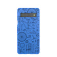 Coque bleu électrique « Changement de vitesse » pour Google Pixel 7a