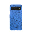 Electric Blue Changing Gears Google Pixel 8 Case