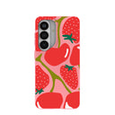 Coque Samsung Galaxy S26 rose bonbon et cerise