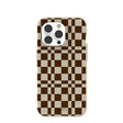 London Fog Chestnut Checkers iPhone 14 Pro Case