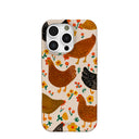Coque iPhone 16 Pro « Seashell Chicken Garden »