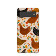 Coque Google Pixel 6 à motif coquillages et poulets