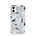 Powder Blue Chihuahua Charms iPhone 16 Plus Case