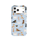 Powder Blue Chihuahua Charms iPhone 17 Pro Max Case