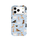 Powder Blue Chihuahua Charms iPhone 17 Pro Case