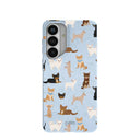 Powder Blue Chihuahua Charms Samsung Galaxy S26+(Plus) Case