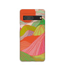 Coque Google Pixel 7 à motif coquillages et pics chromatiques