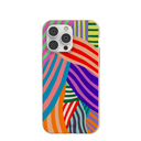 Seashell Clownish Stripes iPhone 14 Pro Max Case
