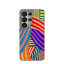 Coque Samsung Galaxy S26 Ultra à rayures clownesques et coquillages