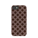 Chocolate Brown Cocoa Sprinkle iPhone 6/6s/7/8/SE Case