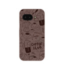 Coque Google Pixel 9a Chocolat Brun Café Club