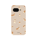 Coque Google Pixel 9a Motif Corgi Coquillages