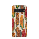 Coque Google Pixel 8 à motif coquillages et champs de maïs