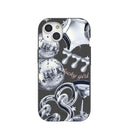 Coque noire Cosmic Luck pour iPhone 15