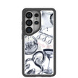 Clear Cosmic Luck Samsung Galaxy S26 Ultra Case With Noir Ridge (Magnetic Charging included)