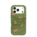 Forest Floor Cozy Cows iPhone 17 Pro Case