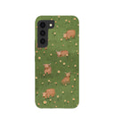 Coque Samsung Galaxy S22 motif vaches confortables sous la forêt