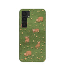 Coque Samsung Galaxy S25+(Plus) motif vaches confortables sous la forêt