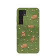 Coque Samsung Galaxy S25 motif vaches confortables sous la forêt