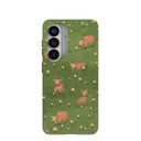 Coque Samsung Galaxy S26 « Vaches confortables sous la forêt »