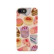 Coque iPhone 6/6s/7/8/SE motif coquillages et pâtisseries