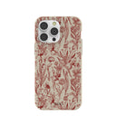 London Fog Crimson Bouquet iPhone 14 Pro Max Case