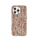 Coque London Fog Crimson Bouquet pour iPhone 14 Pro