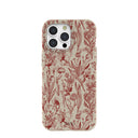 Coque London Fog Crimson Bouquet pour iPhone 15 Pro Max