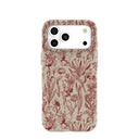 Coque London Fog Crimson Bouquet pour iPhone 17 Pro Max
