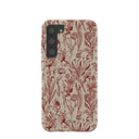 Coque London Fog Crimson Bouquet pour Samsung Galaxy S23+(Plus)