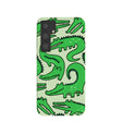 Sage Green Croc a Doodle Samsung Galaxy S24+(Plus) Case