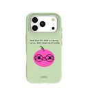 Coque iPhone 17 Pro vert sauge Cry