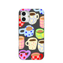 Black Cup of Joy iPhone 16 Plus Case