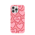 Bubblegum Pink Cupid Who iPhone 14 Pro Max Case