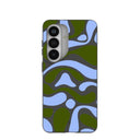 Black Curve and Flow Samsung Galaxy S26 Case